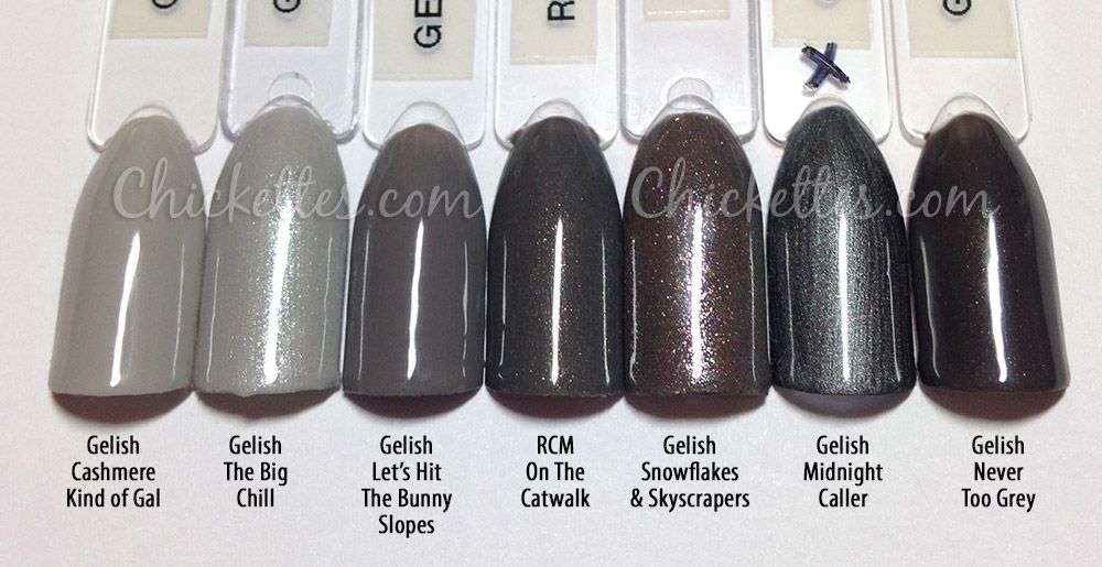 gelish grey