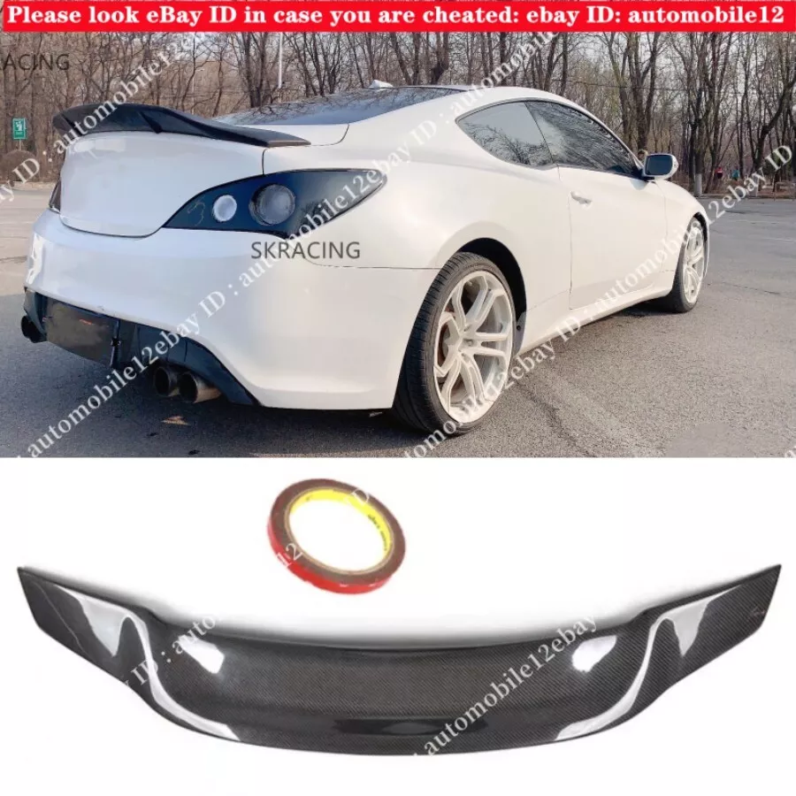 genesis coupe spoiler