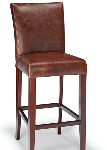 genuine leather bar stools