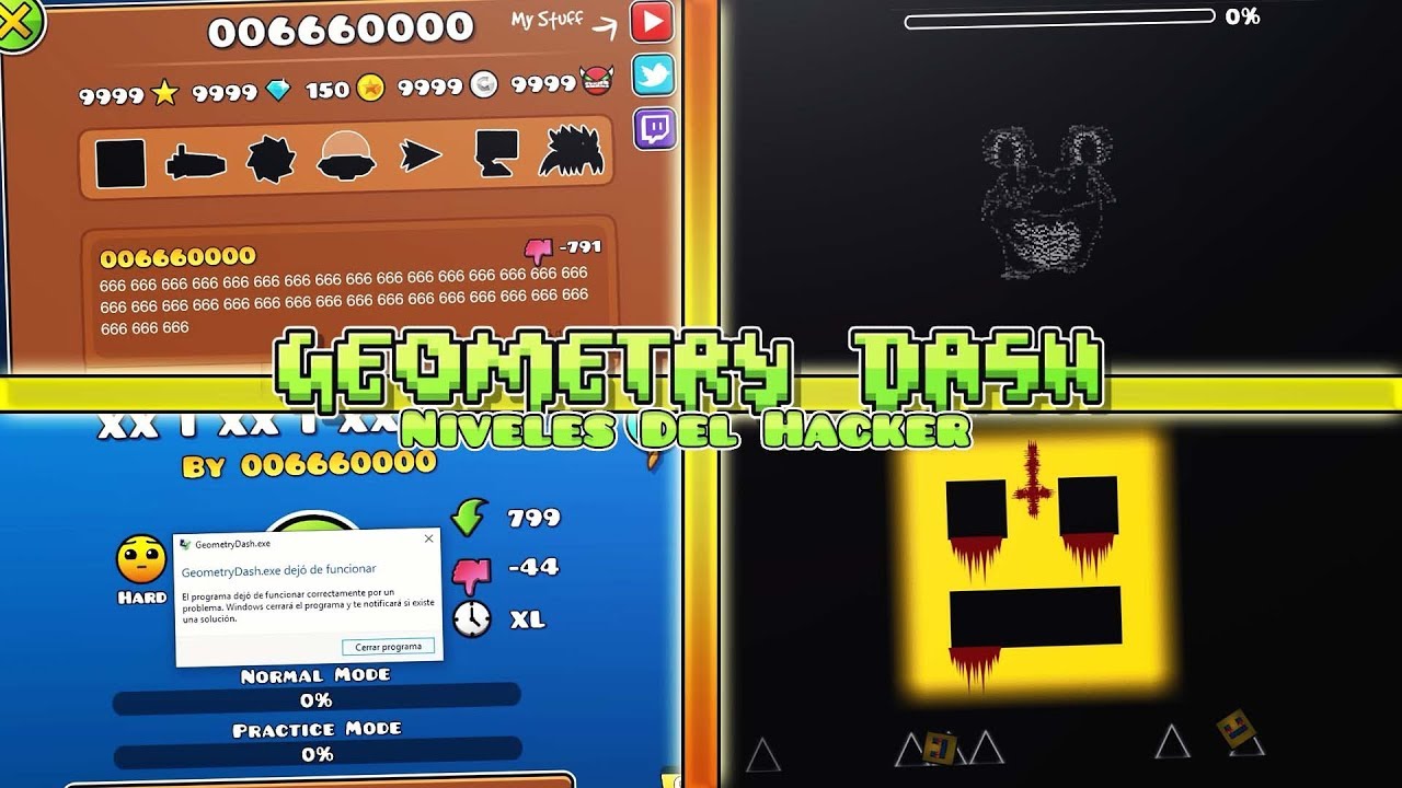 geometry dash hacker