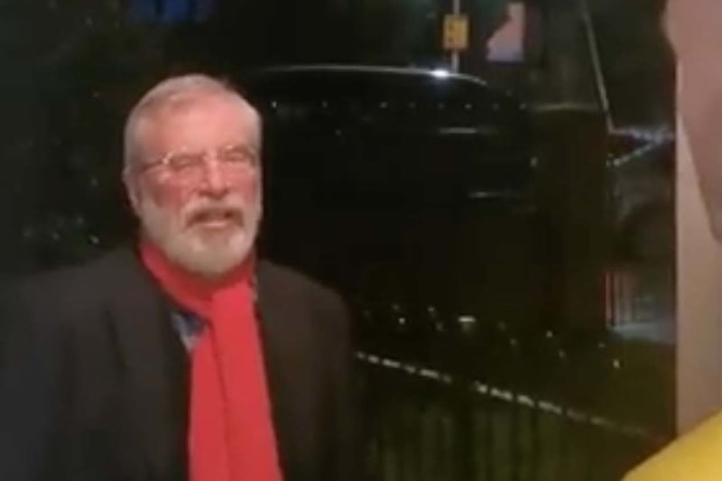 gerry adams christmas carol