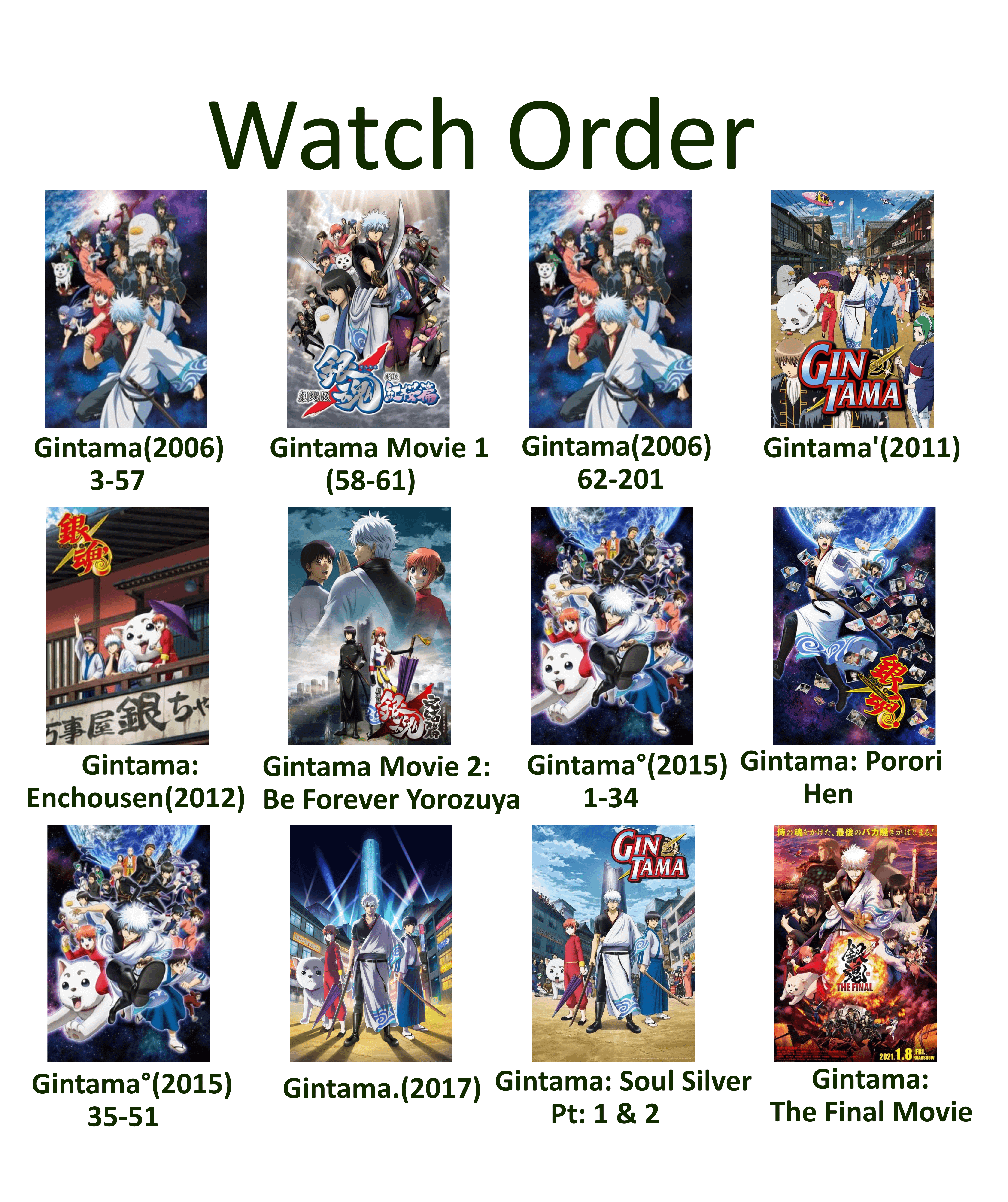 gintama order to watch