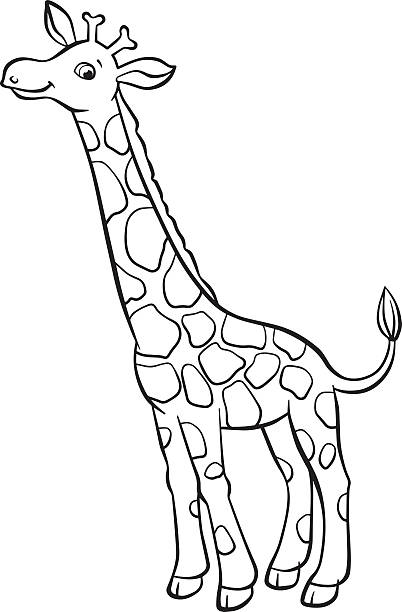 giraffe outline