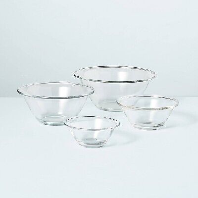 glass mixing bowl set