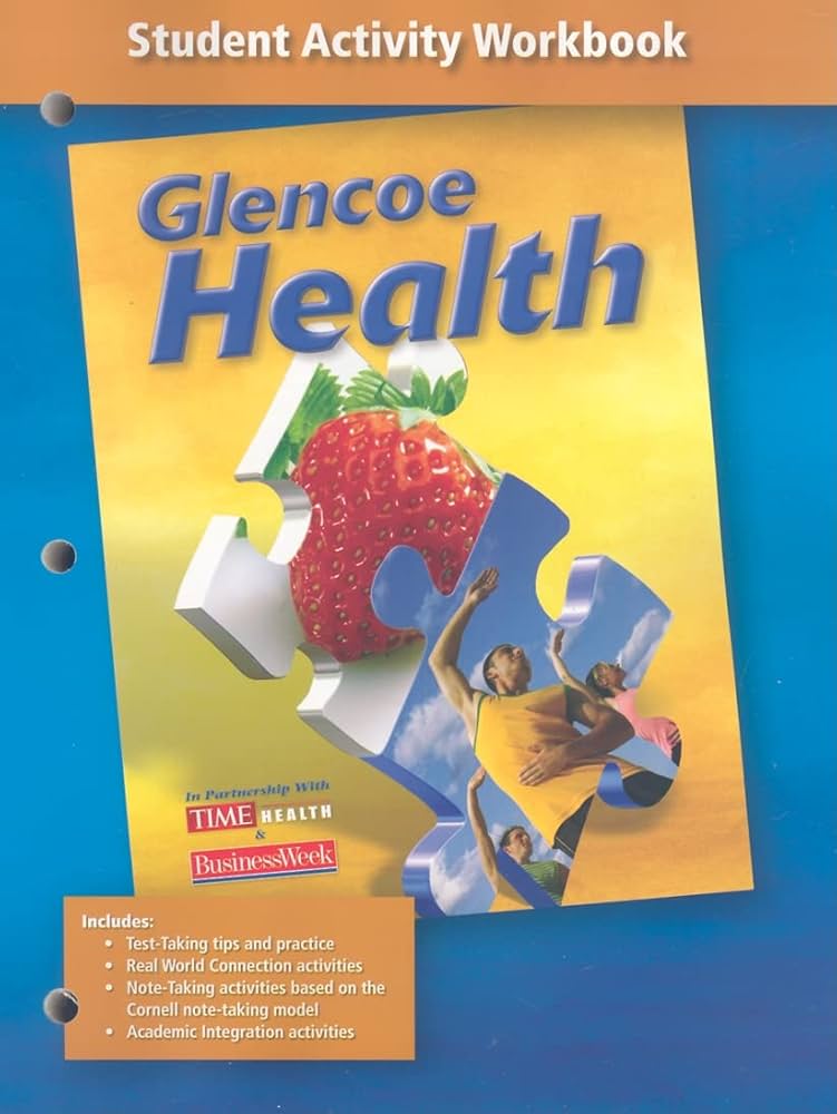 glencoe health student activity workbook answer key