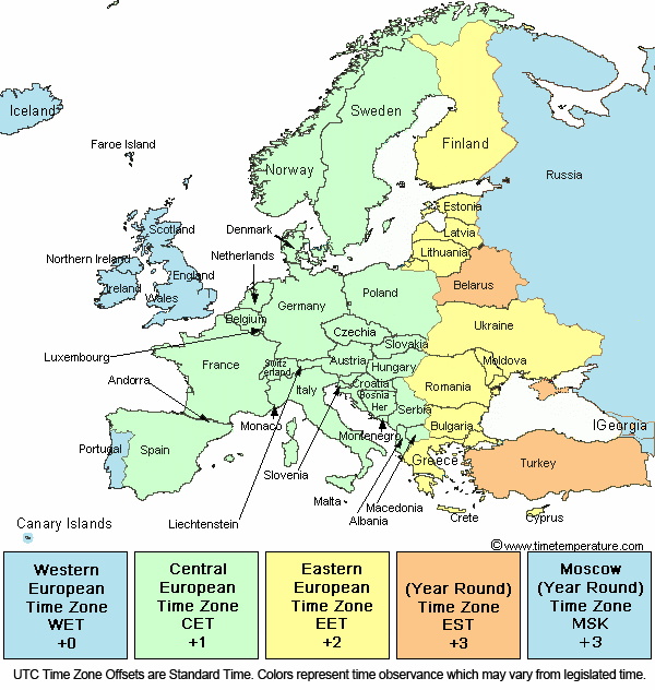 gmt cet