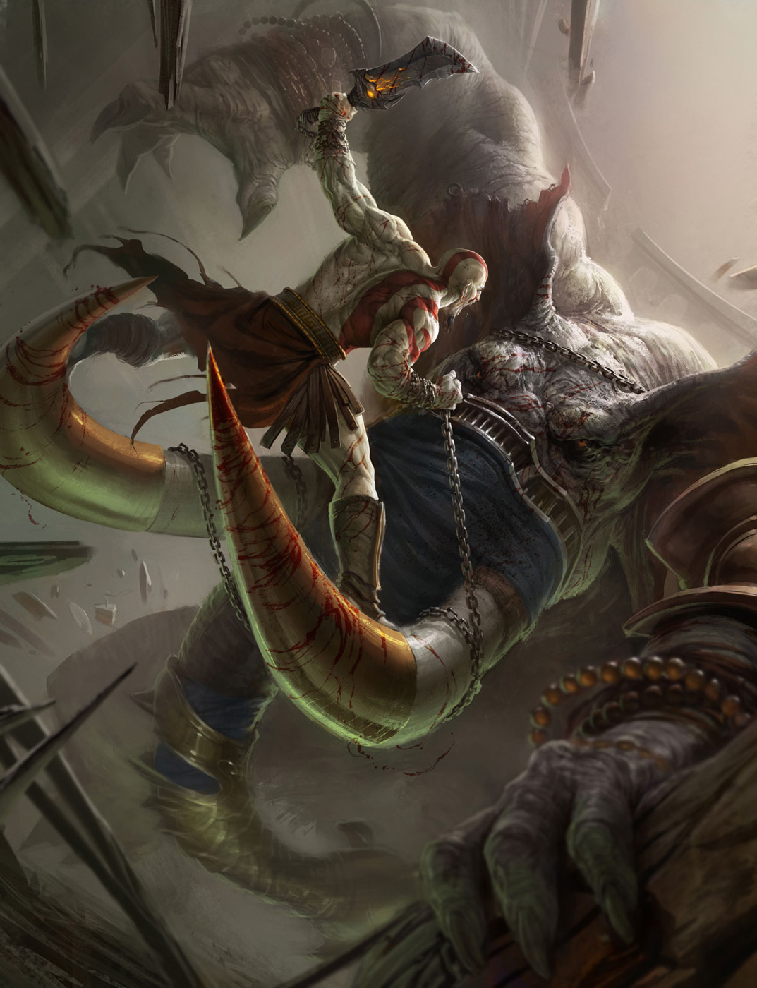 god of war ascension concept art