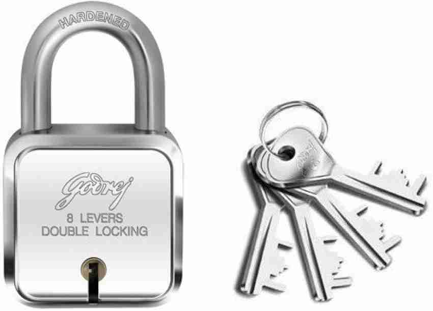 godrej lock with 4 keys