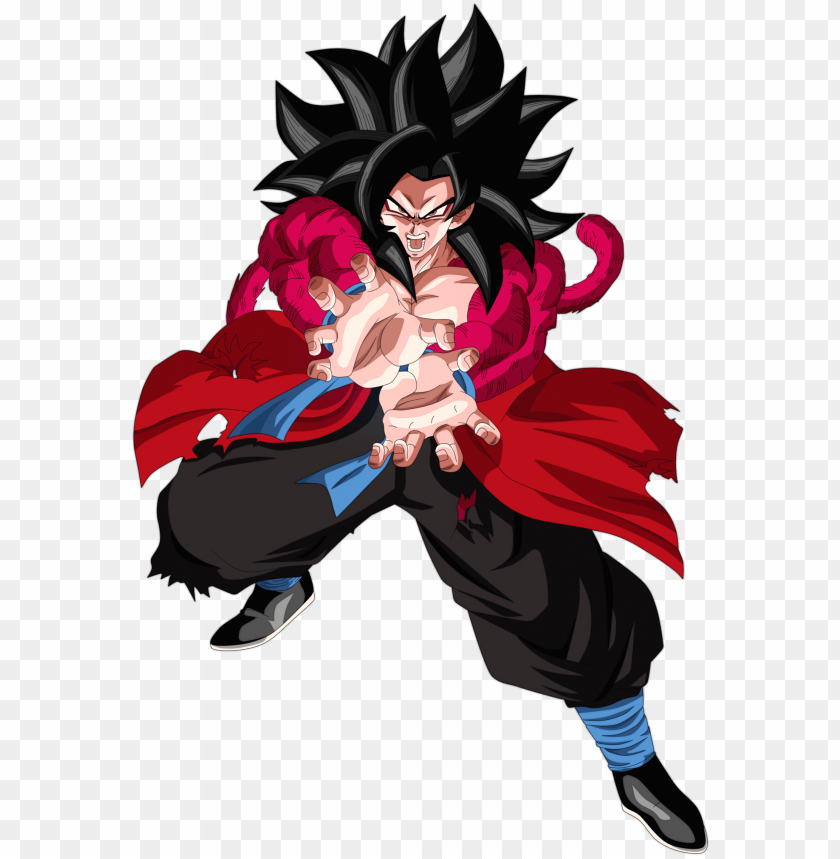 goku ssj4 png