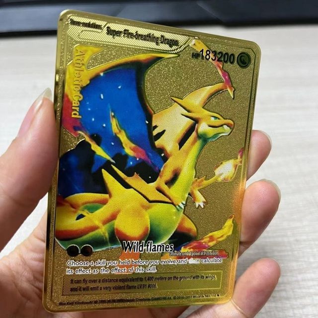 gold pokemon cards