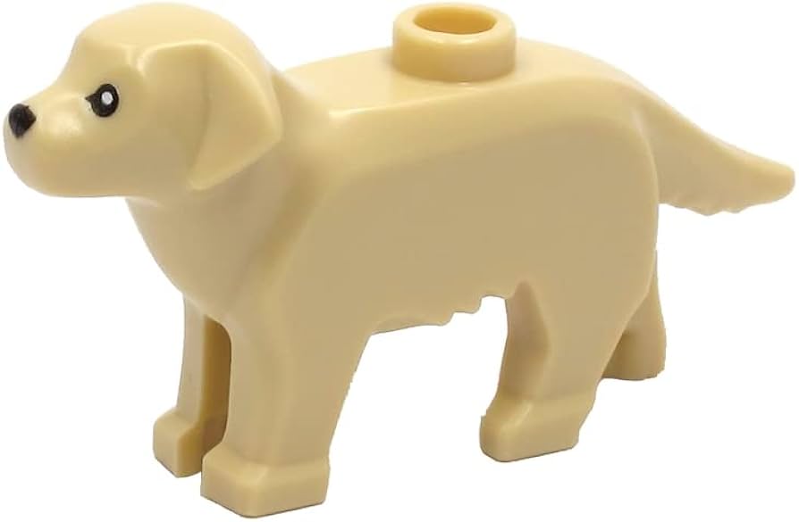 golden retriever lego