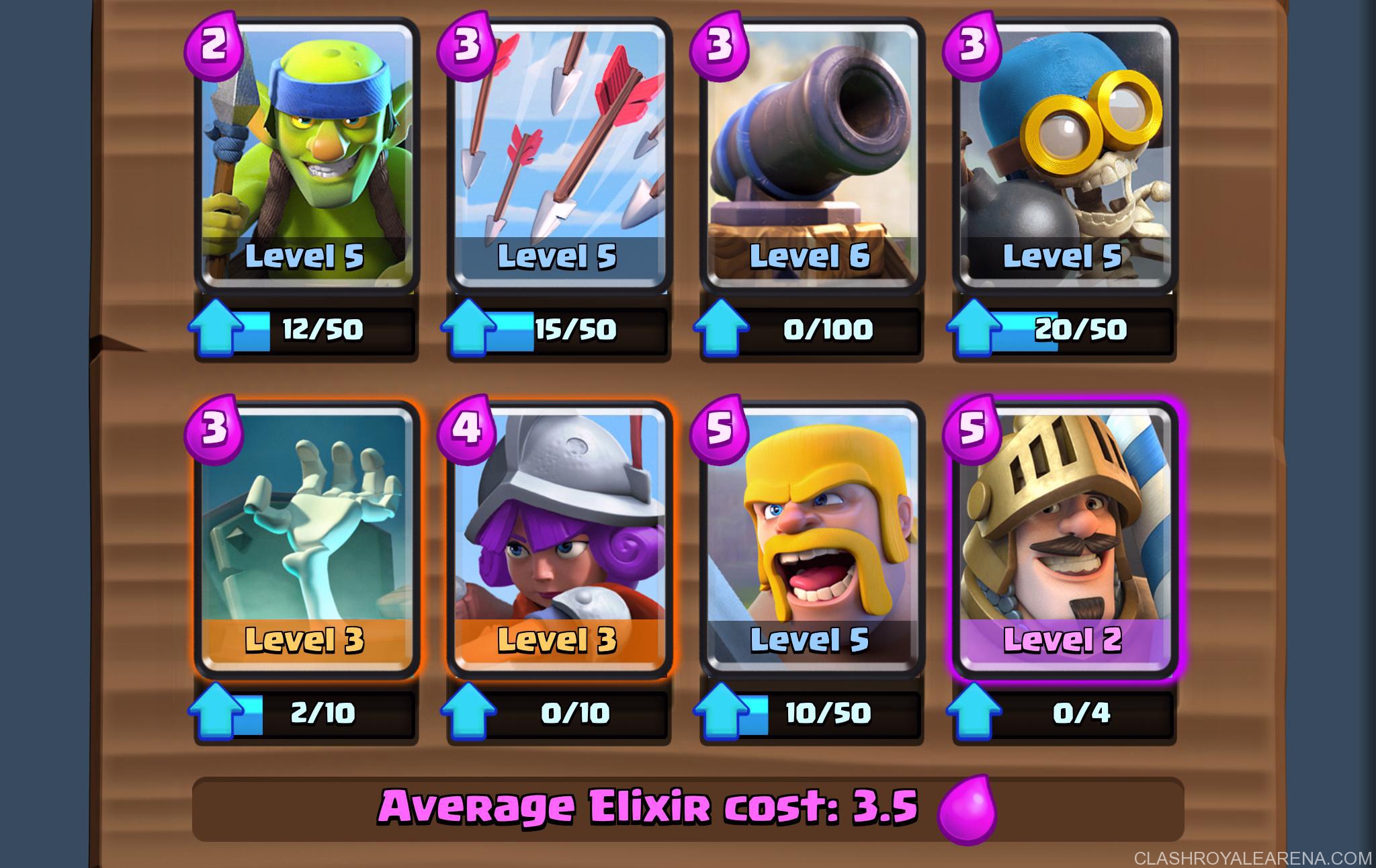 good arena 5 deck