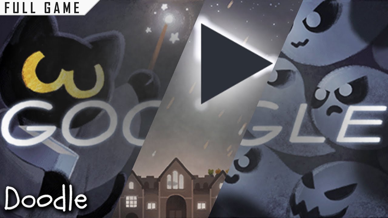 google doodle halloween 2016 play