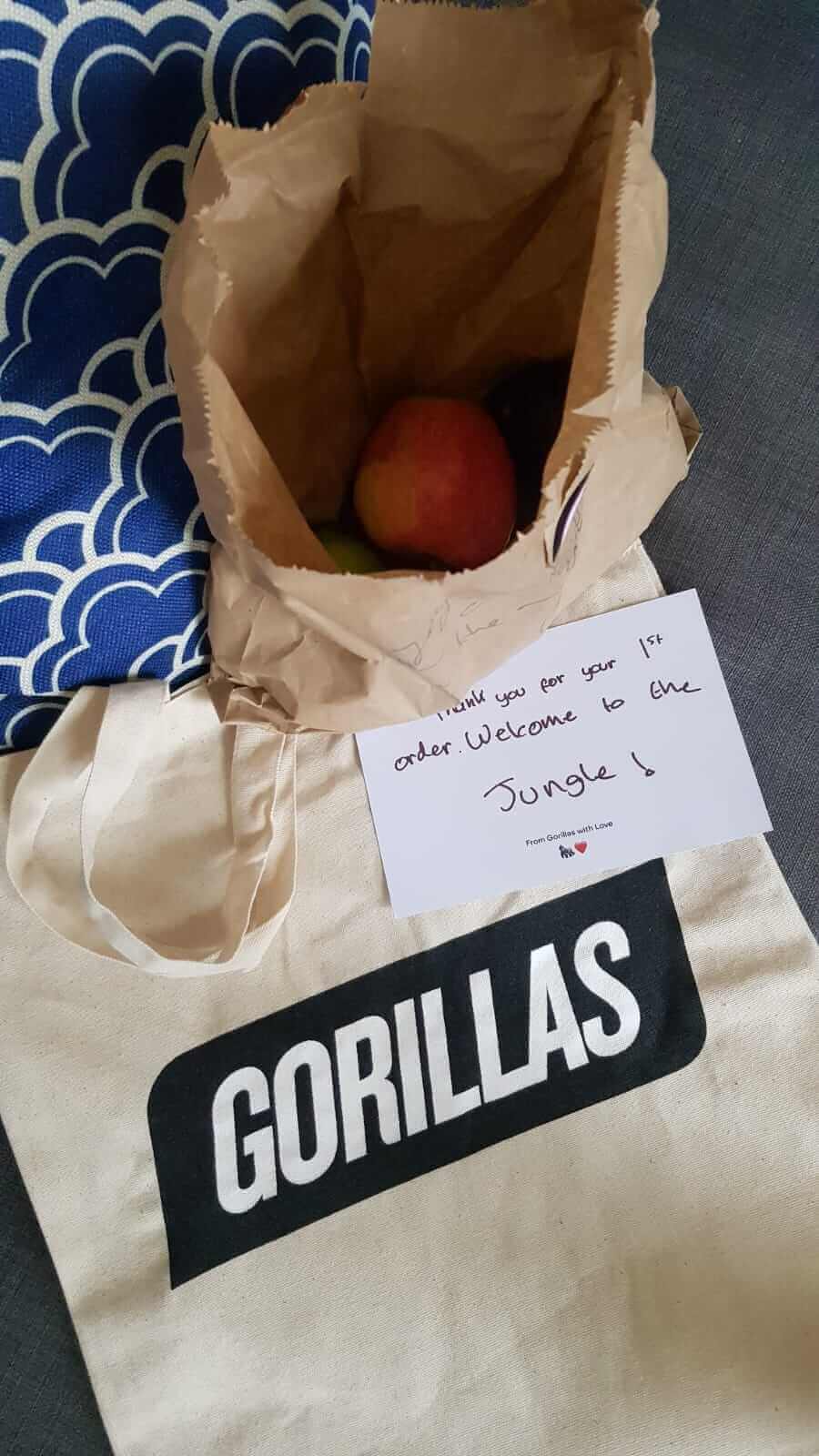 gorillas free delivery code