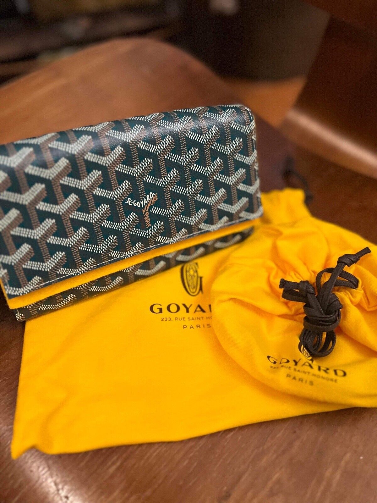 goyard wallet price