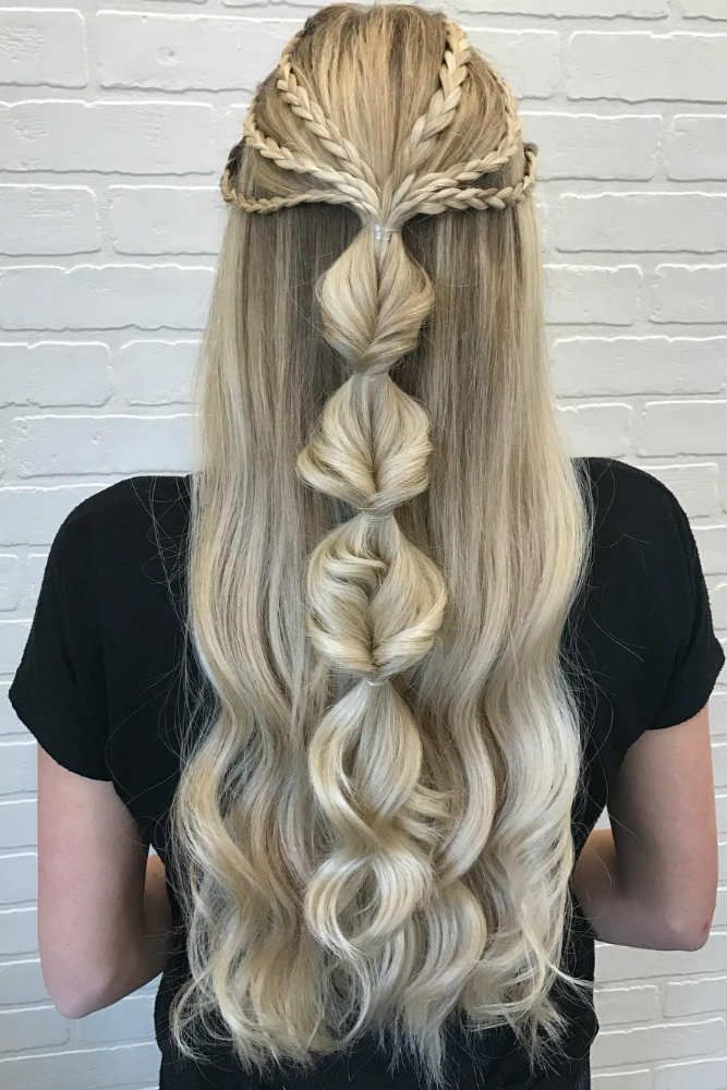 graduation hairstyles for long hair