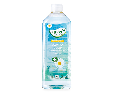 green action laundry liquid