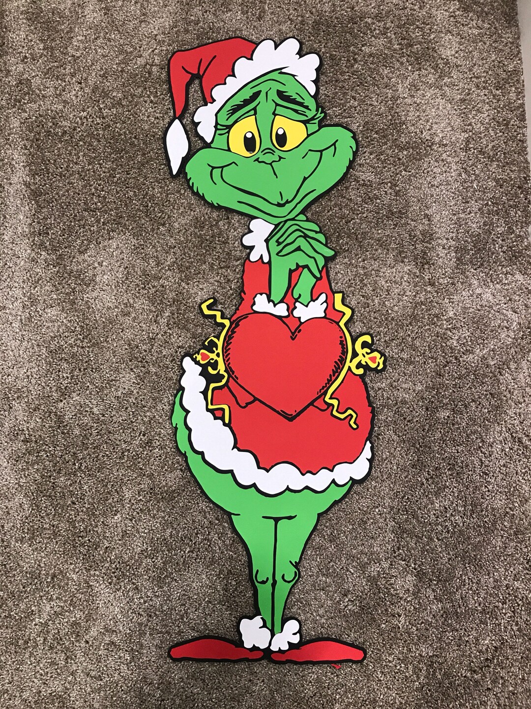 grinch cut out