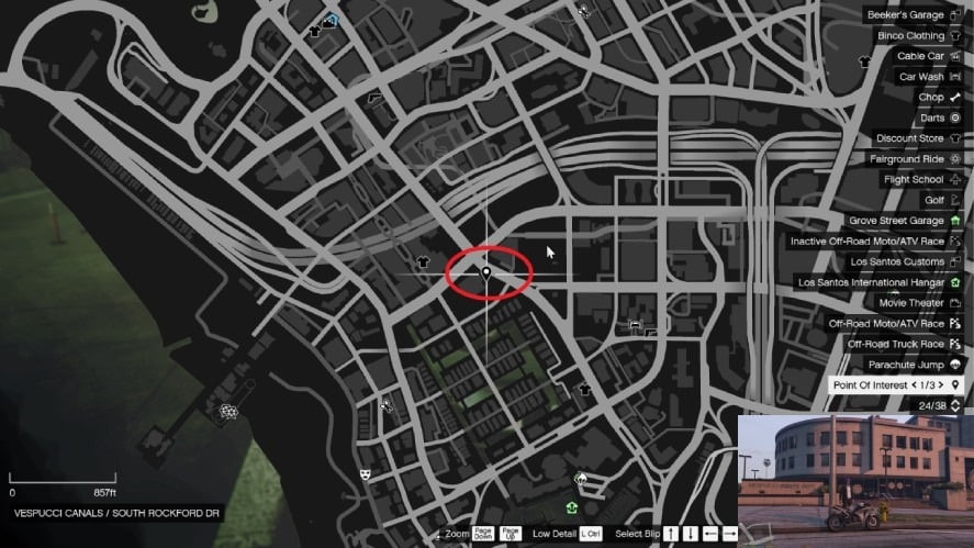 gta 5 police station location