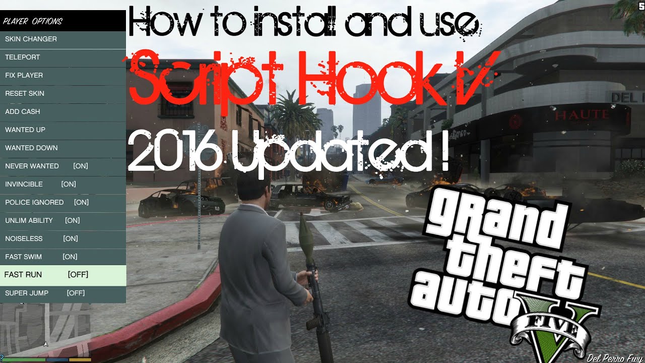 gta5 script hook