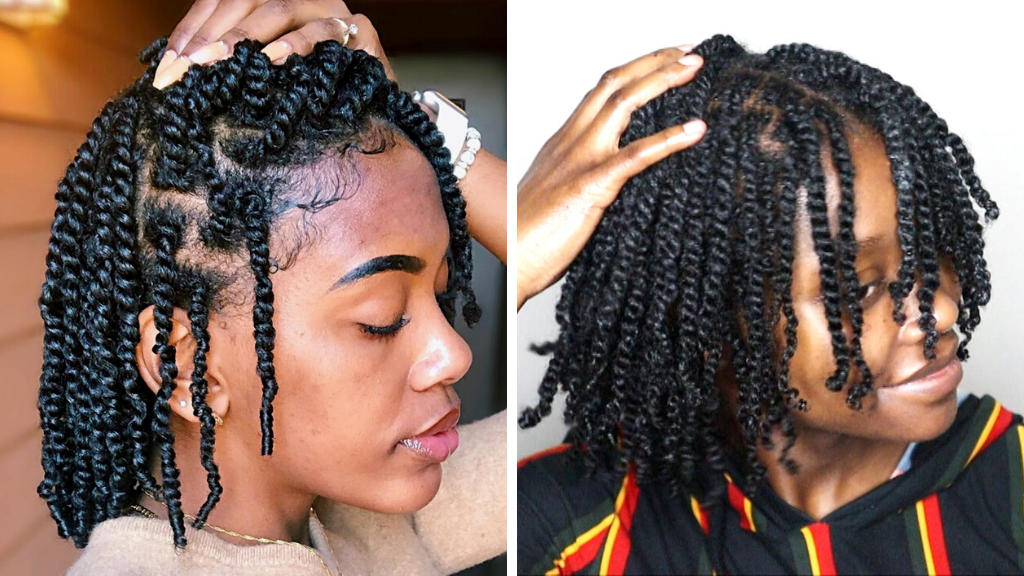 hair twist for natural hair