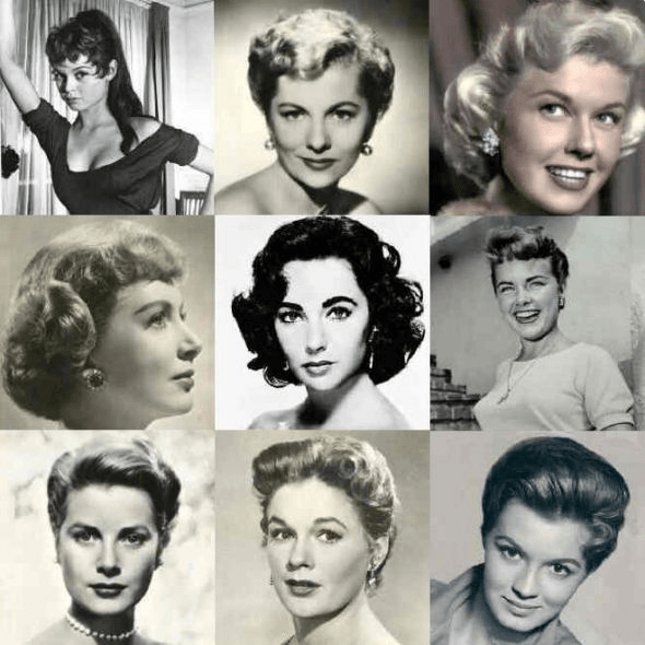 hairdos in the 50s