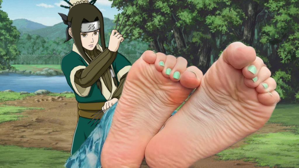 haku naruto feet