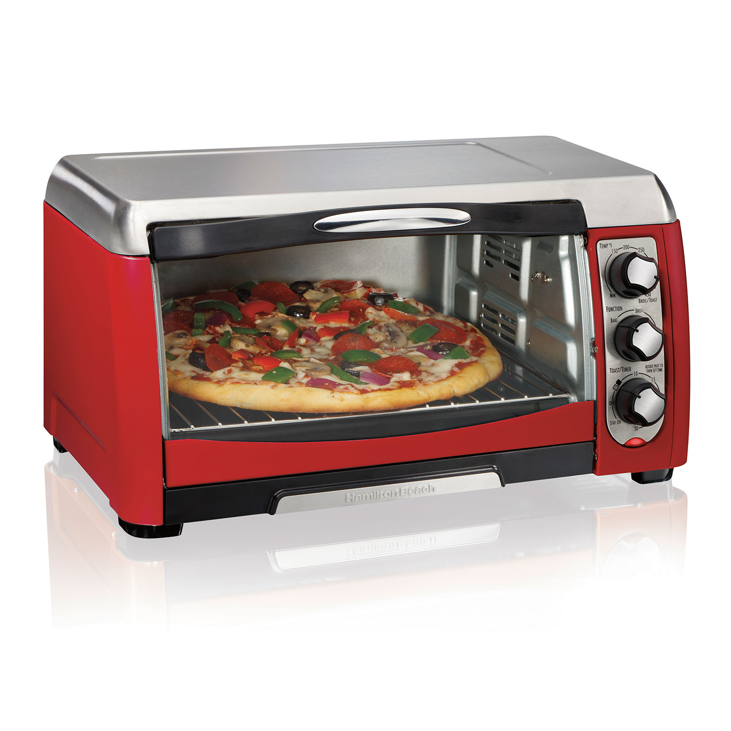 hamilton beach 6 slice toaster oven