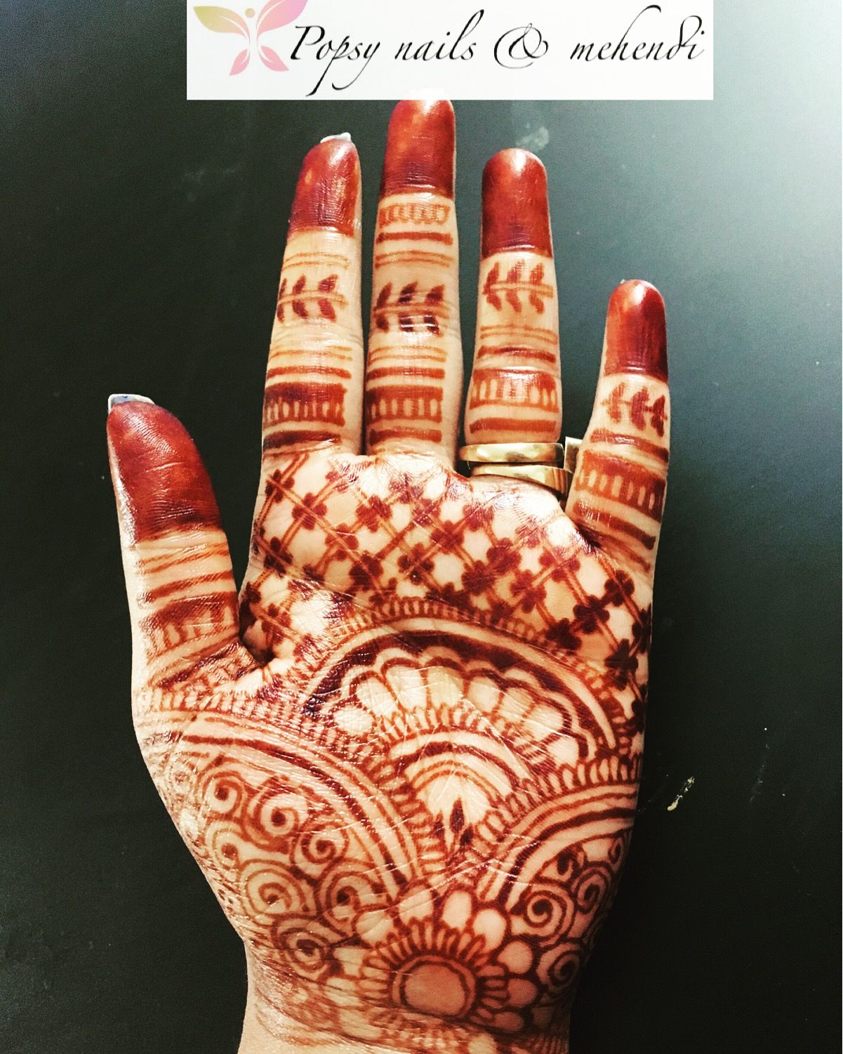 handful mehndi designs