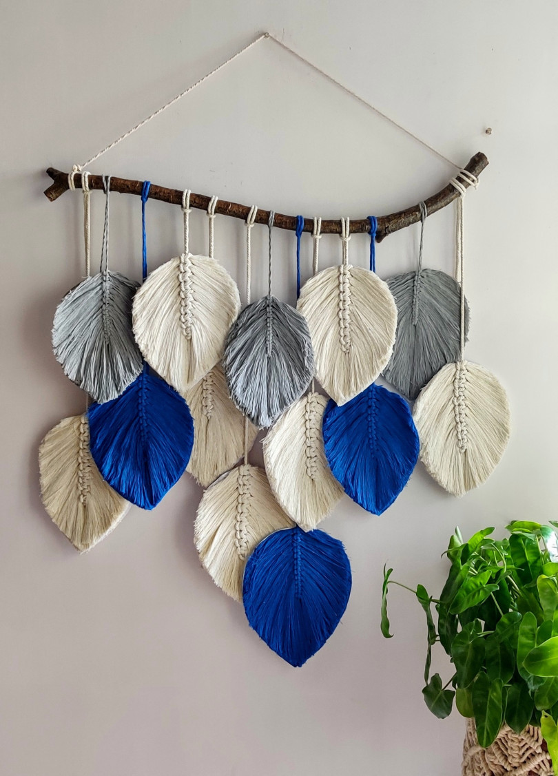 handmade macrame wall hanging