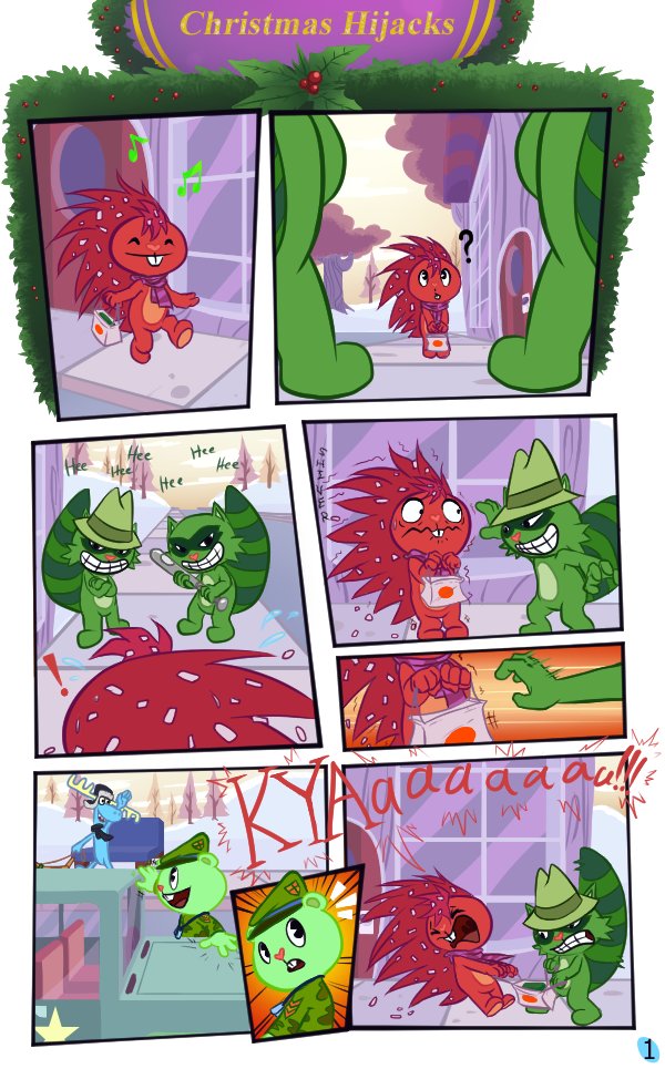 happy tree friends comic