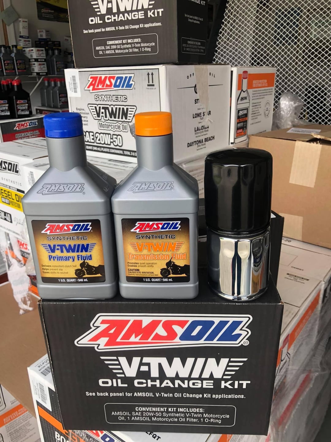 harley 3 hole oil change kit amsoil