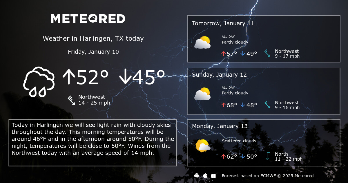 harlingen texas weather