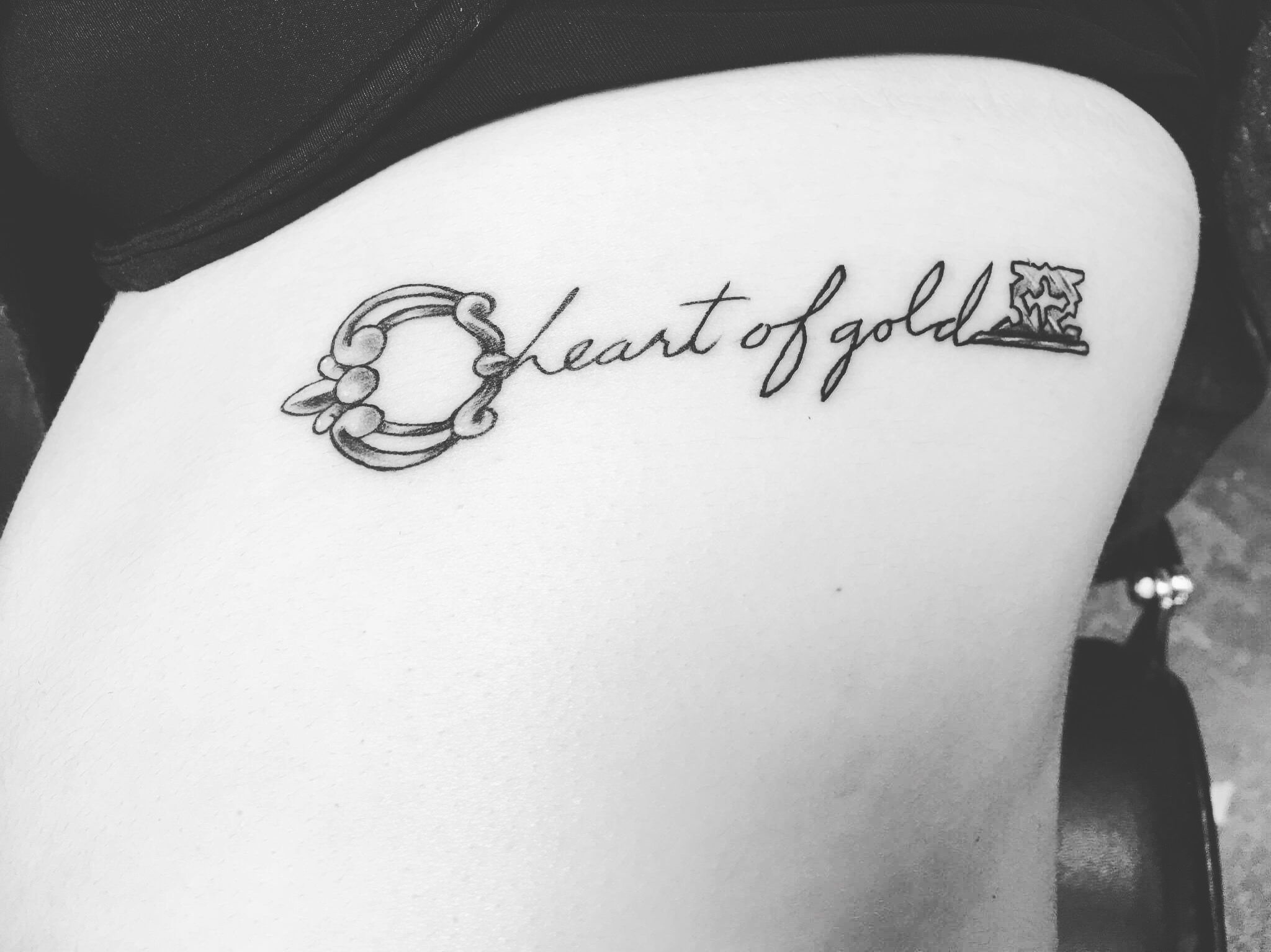 heart of gold tattoo