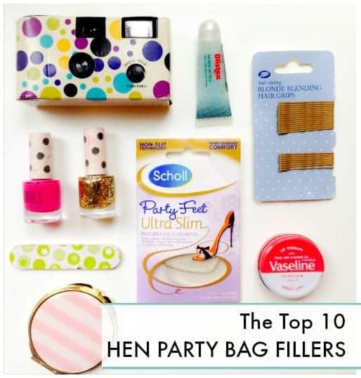 hen do goodie bag ideas