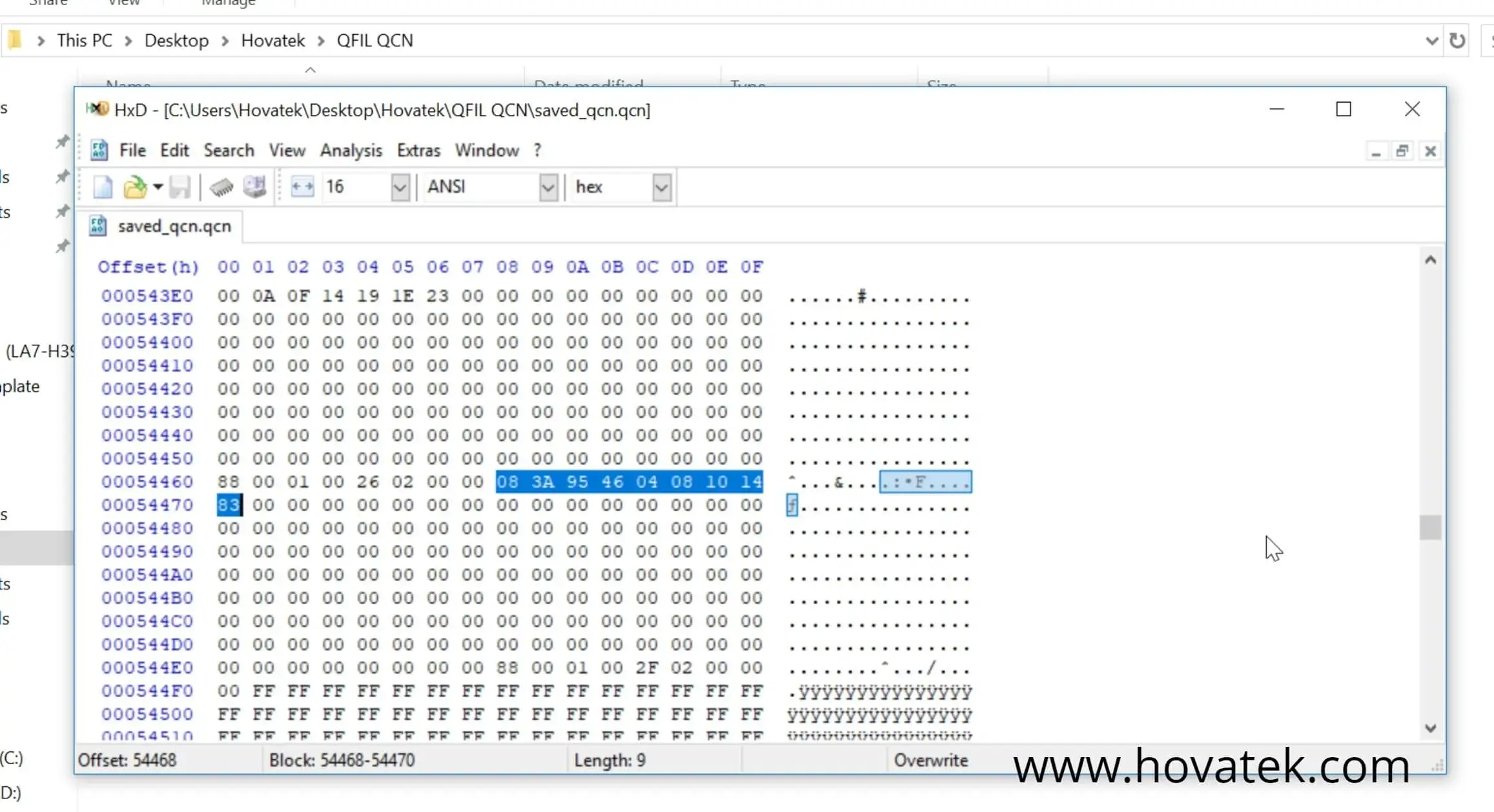 hex editor imei ändern