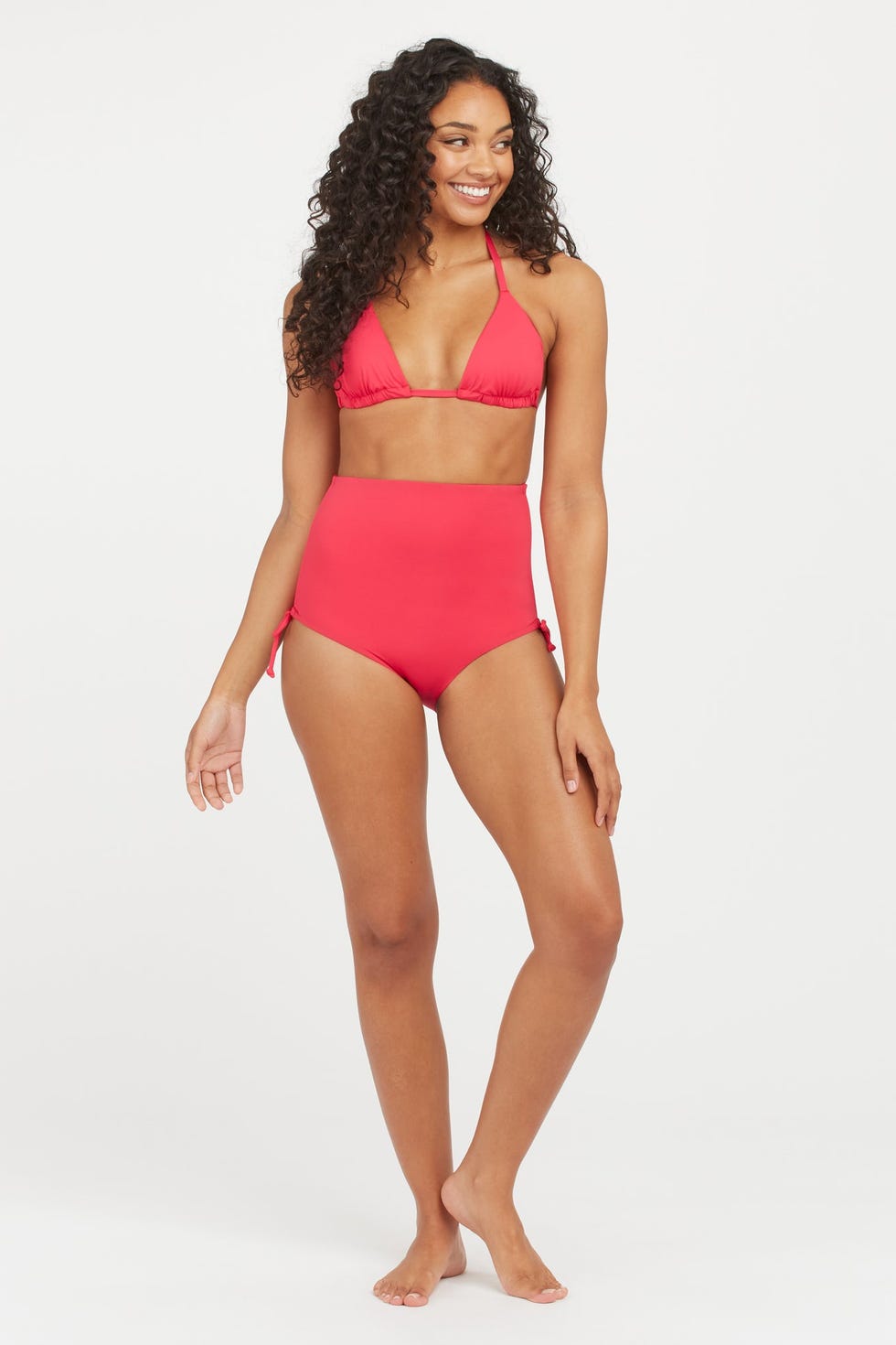 high waist swim bottom tummy control