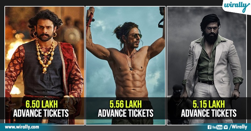 highest advance booking bollywood movies