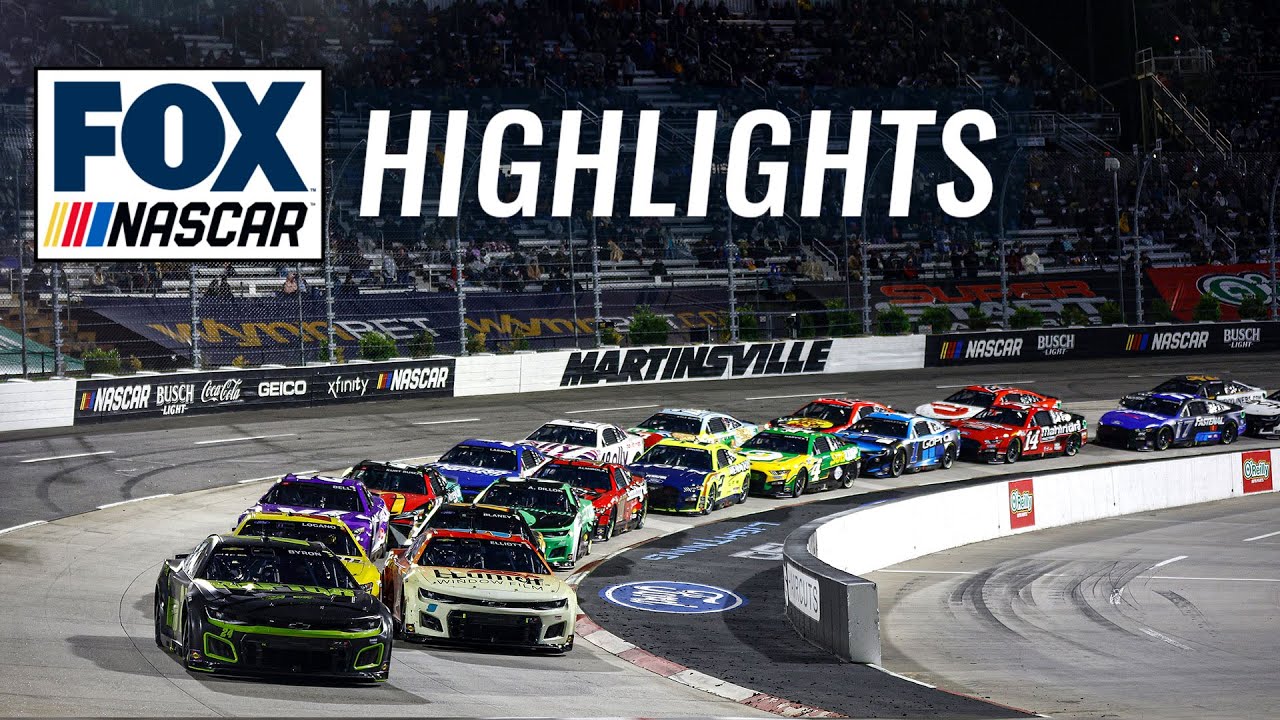 highlights of nascar race today