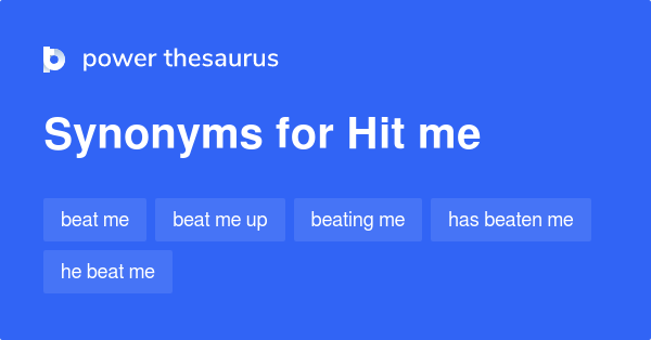 hit thesaurus