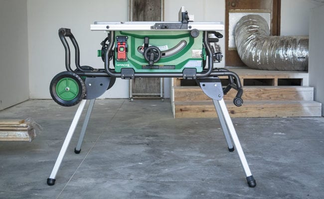 hitachi table saw