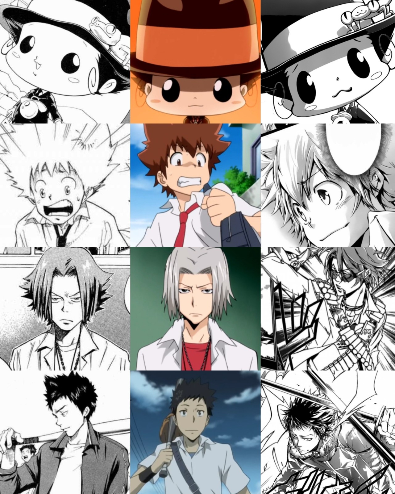 hitman reborn characters name