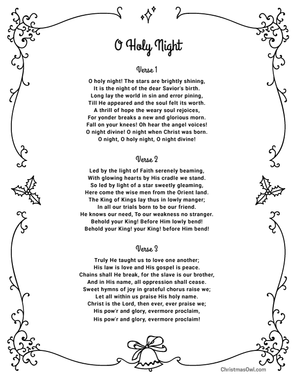 holy night song