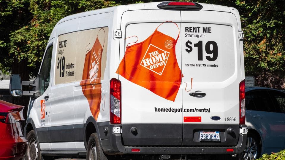 home depot truck rental reservation