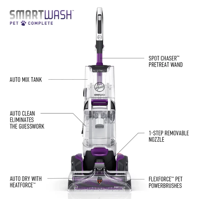 hoover smartwash automatic carpet cleaner