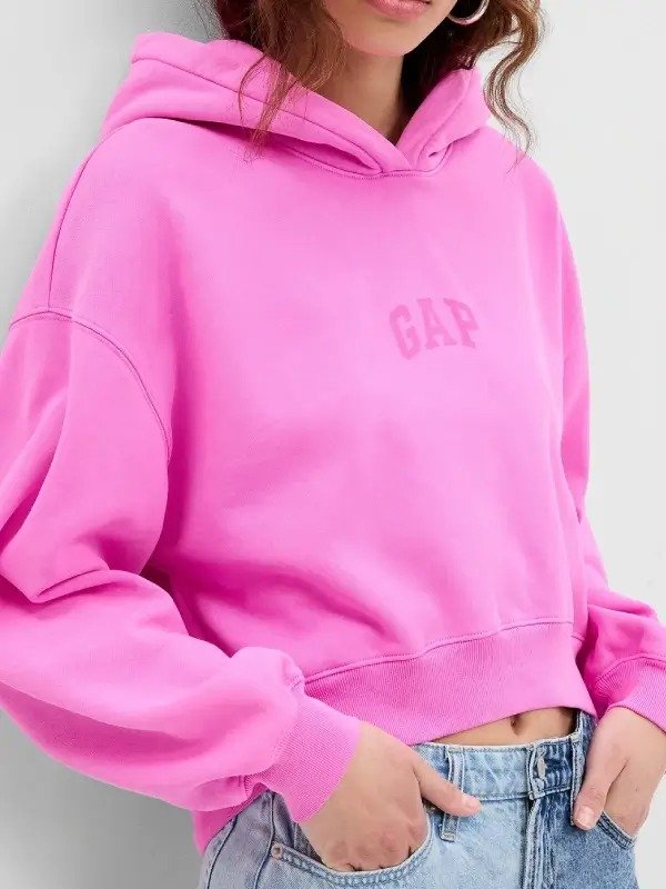 hot pink gap hoodie