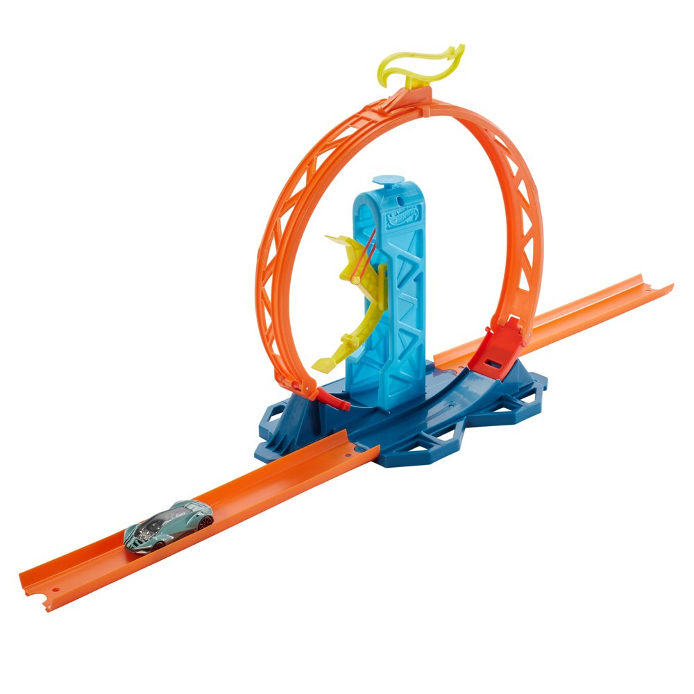 hot wheels race track loop