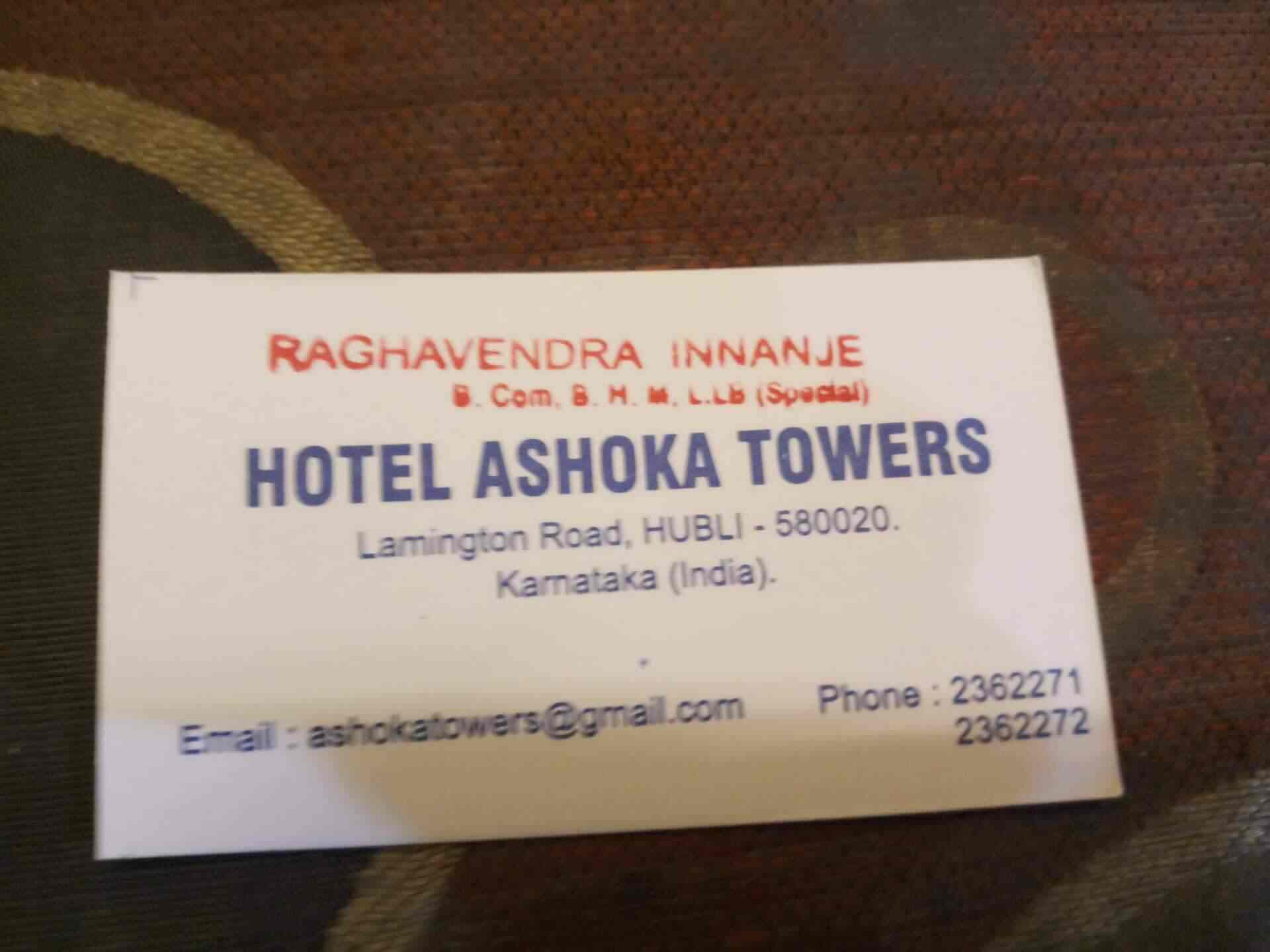 hotel ashoka towers