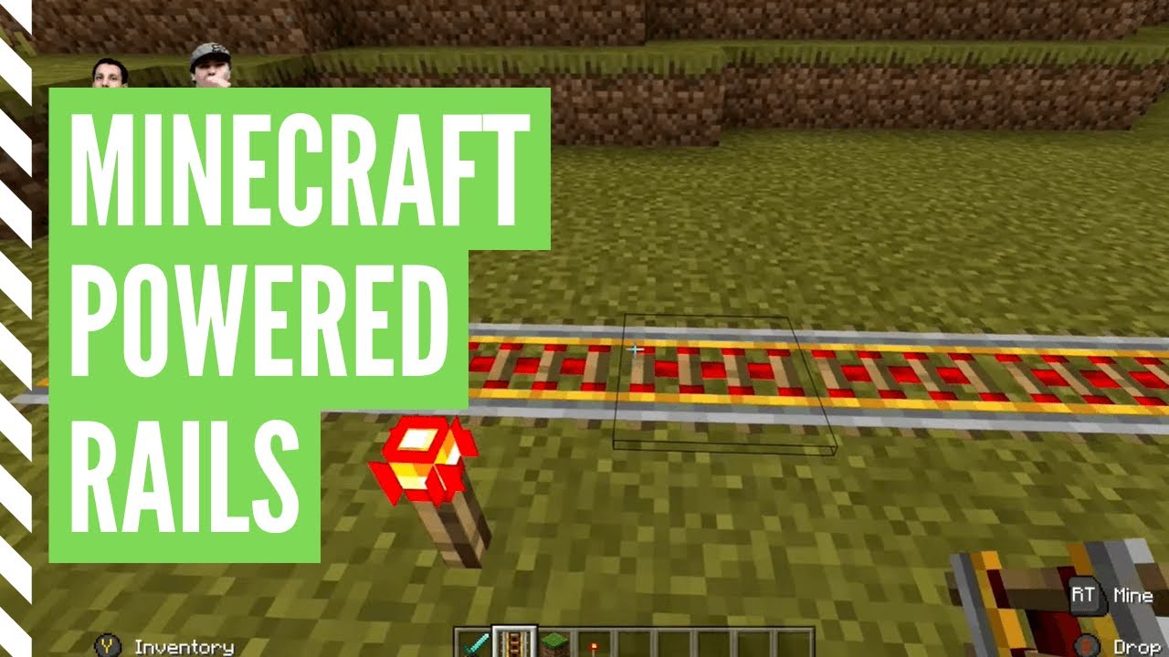 how do you make powered rails in minecraft