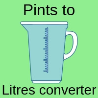 how many liters in a pint